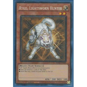 RA02-EN003C Ryko, Lightsworn Hunter – Collector Rare